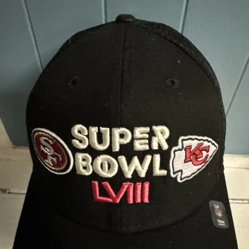 New Era KC Chiefs VS SF 49ERS Super Bowl LVIII 58 2024 Hat‎ Cap NFL Adjustable